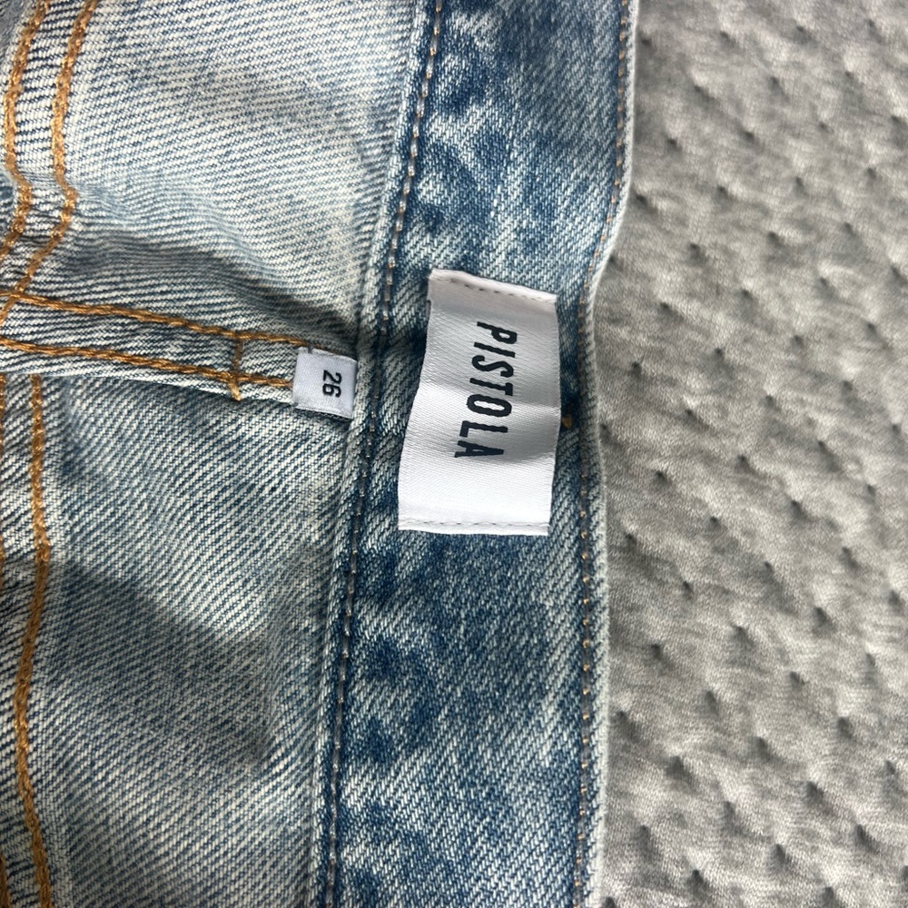 Pistola Bobbie Utility Mid Rise Loose Straight Cargo Jeans - Picture 8 of 9